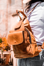Wanderlust Leather Backpack