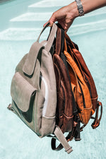 Wanderlust Leather Backpack