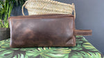 Leather Dopp Kit / Toiletry Bag