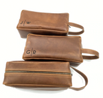 Leather Dopp Kit / Toiletry Bag