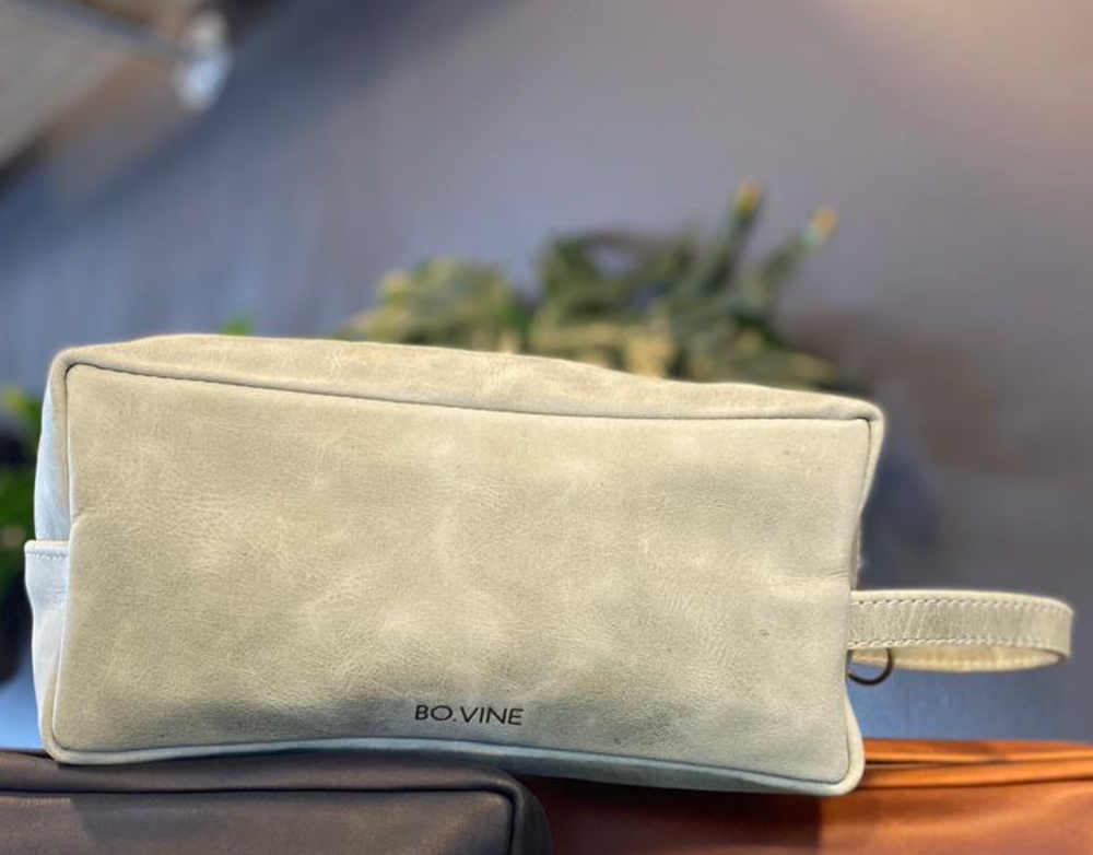 Leather Dopp Kit / Toiletry Bag