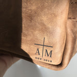 Personalised Gift | Custom Laser Engraving - Bovine Leather