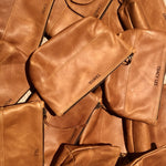 Leather Makeup Bag | Bridesmaid Gift | Bovine Leather